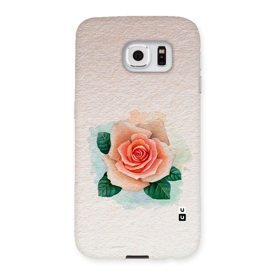 Flower Water Art Back Case for Samsung Galaxy S6