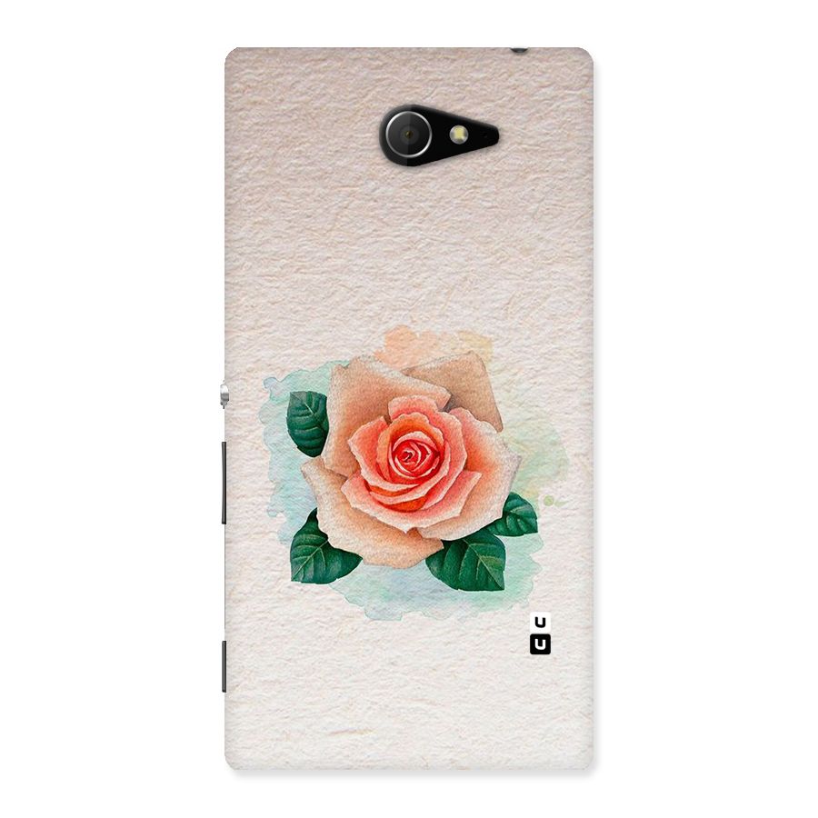 Flower Water Art Back Case for Sony Xperia M2