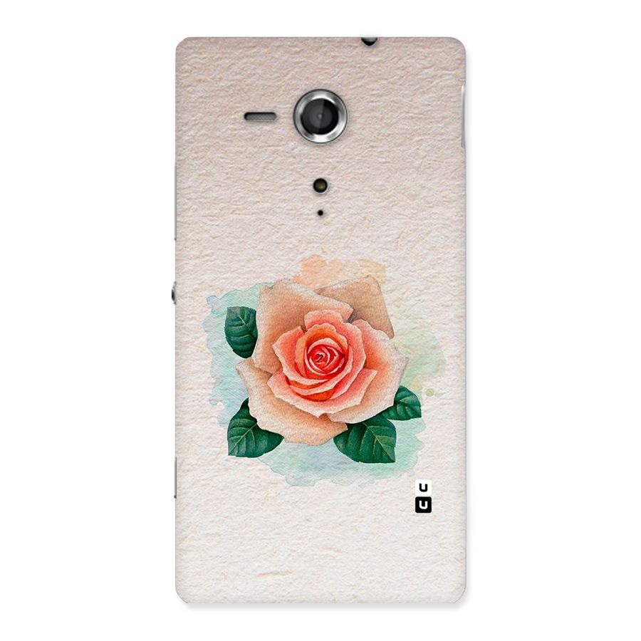 Flower Water Art Back Case for Sony Xperia SP