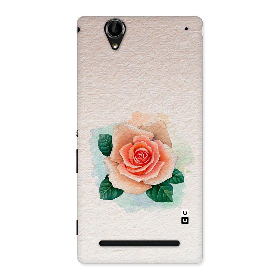 Flower Water Art Back Case for Sony Xperia T2