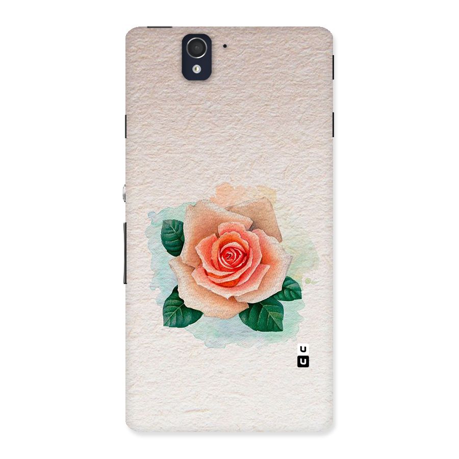 Flower Water Art Back Case for Sony Xperia Z