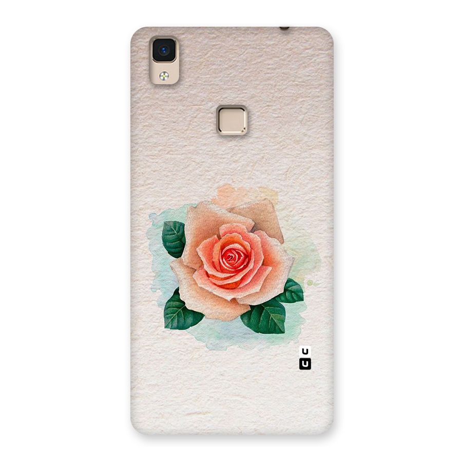 Flower Water Art Back Case for V3 Max