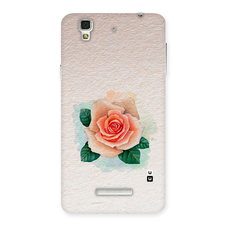 Flower Water Art Back Case for YU Yureka Plus