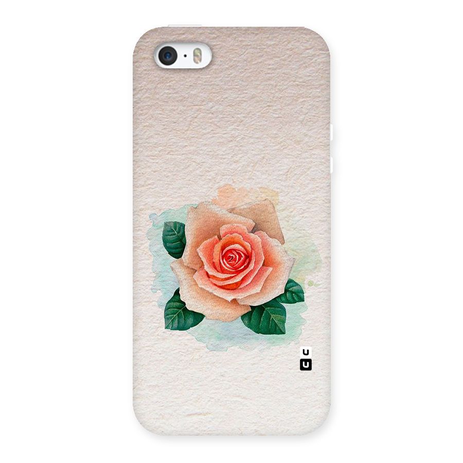 Flower Water Art Back Case for iPhone 5 5S