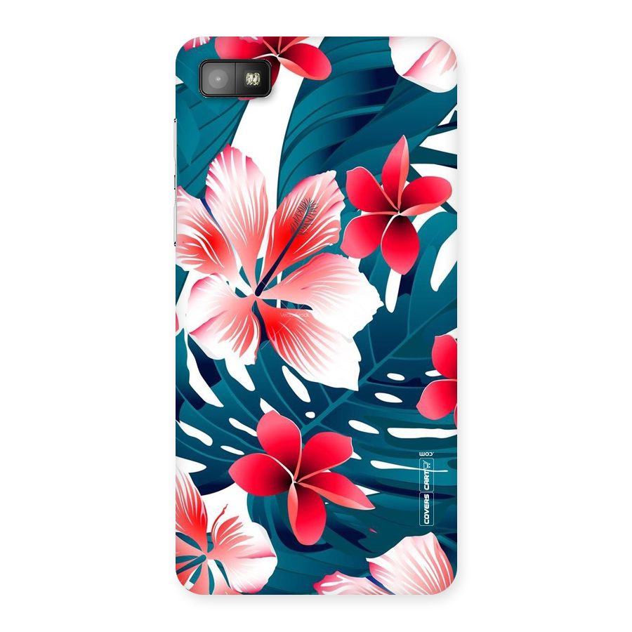 Flower design Back Case for Blackberry Z10