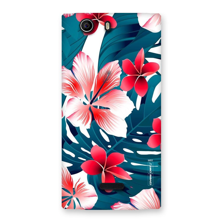 Flower design Back Case for Canvas Nitro 2 E311