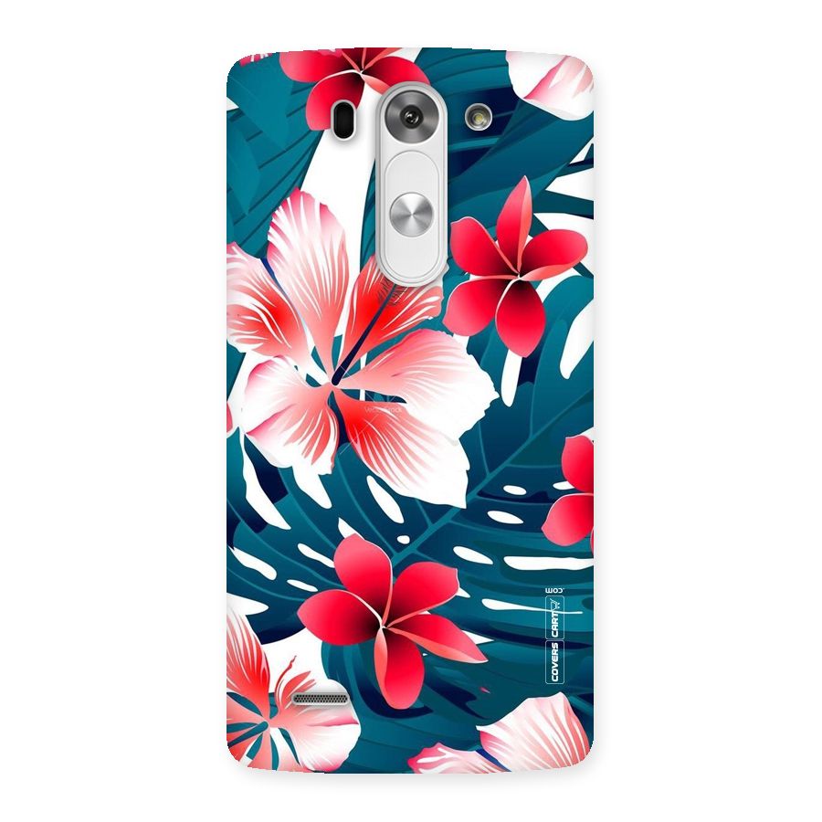 Flower design Back Case for LG G3 Beat