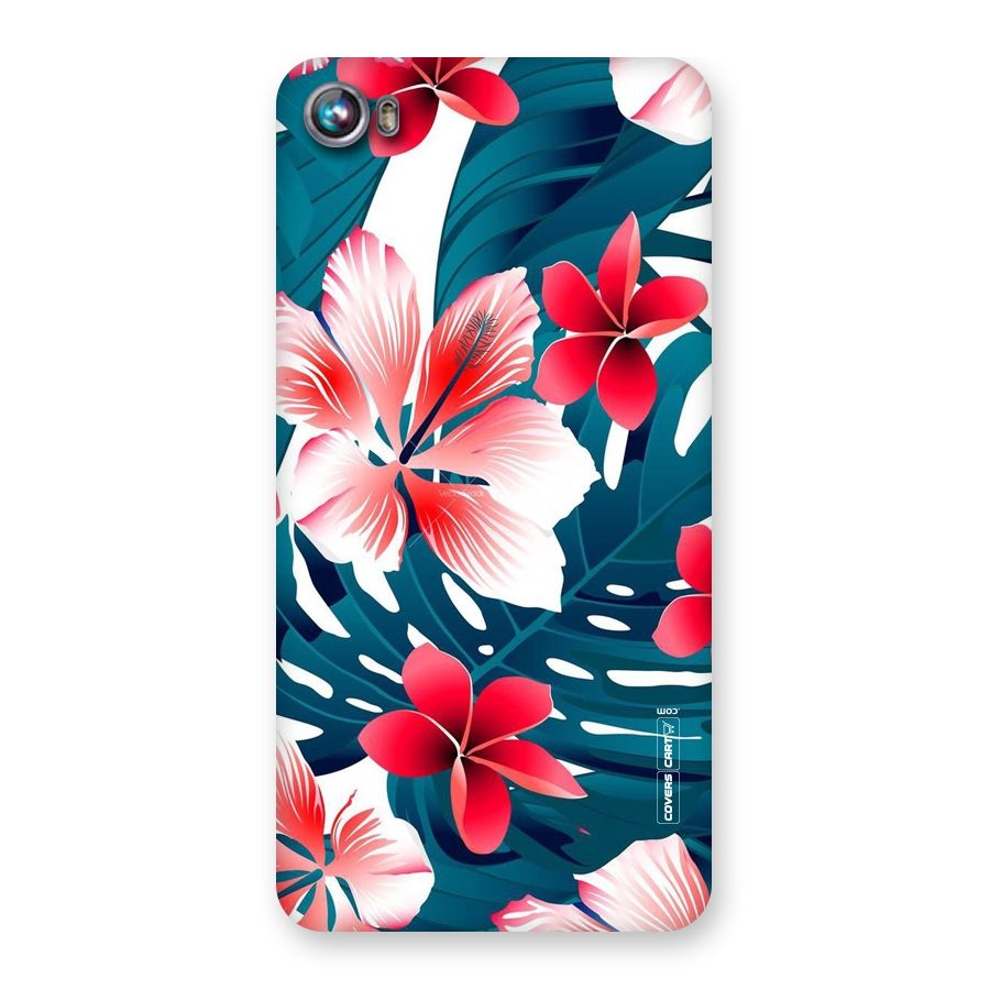 Flower design Back Case for Micromax Canvas Fire 4 A107