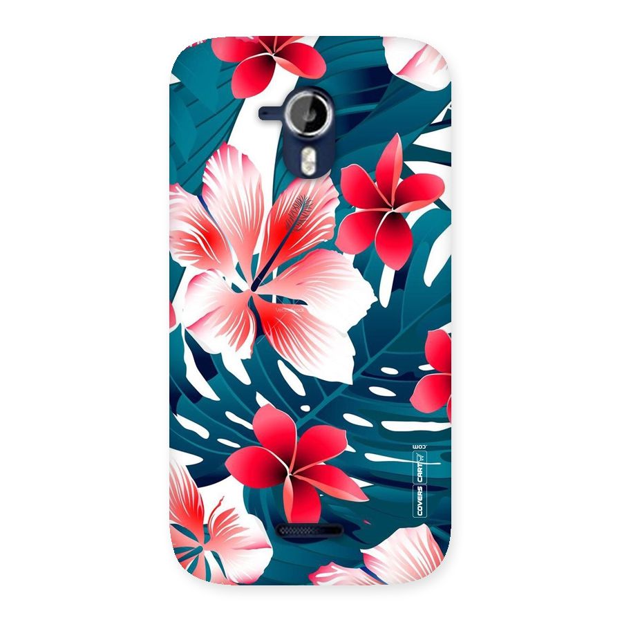 Flower design Back Case for Micromax Canvas Magnus A117