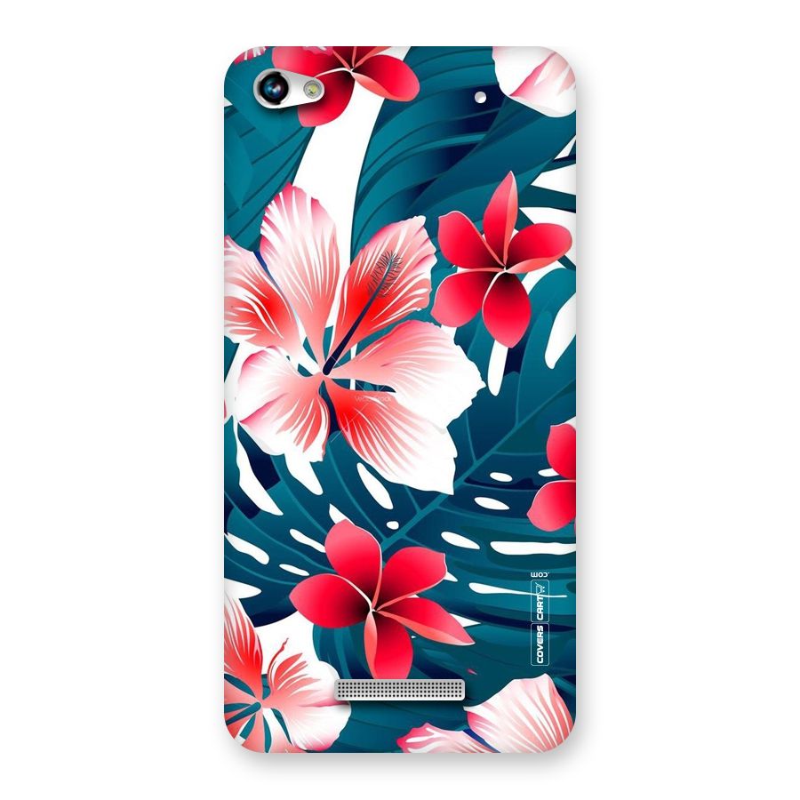 Flower design Back Case for Micromax Hue 2