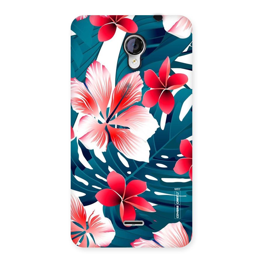 Flower design Back Case for Micromax Unite 2 A106