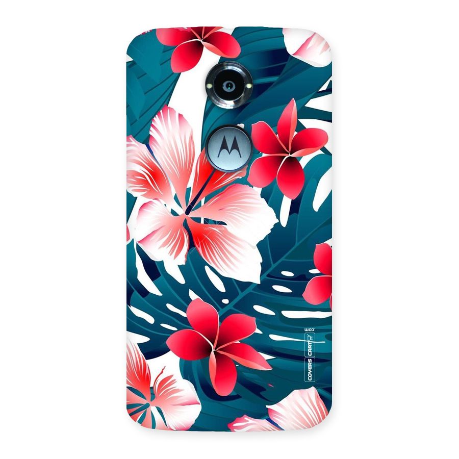 Flower design Back Case for Moto X 2nd Gen