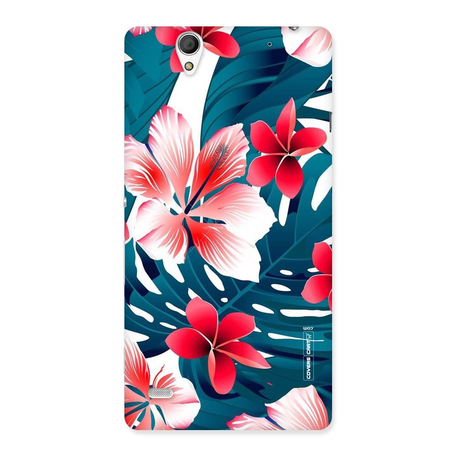Flower design Back Case for Sony Xperia C4