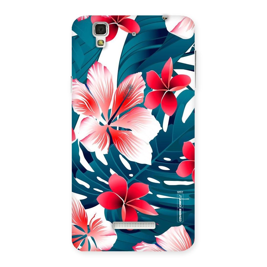 Flower design Back Case for Yu Yureka
