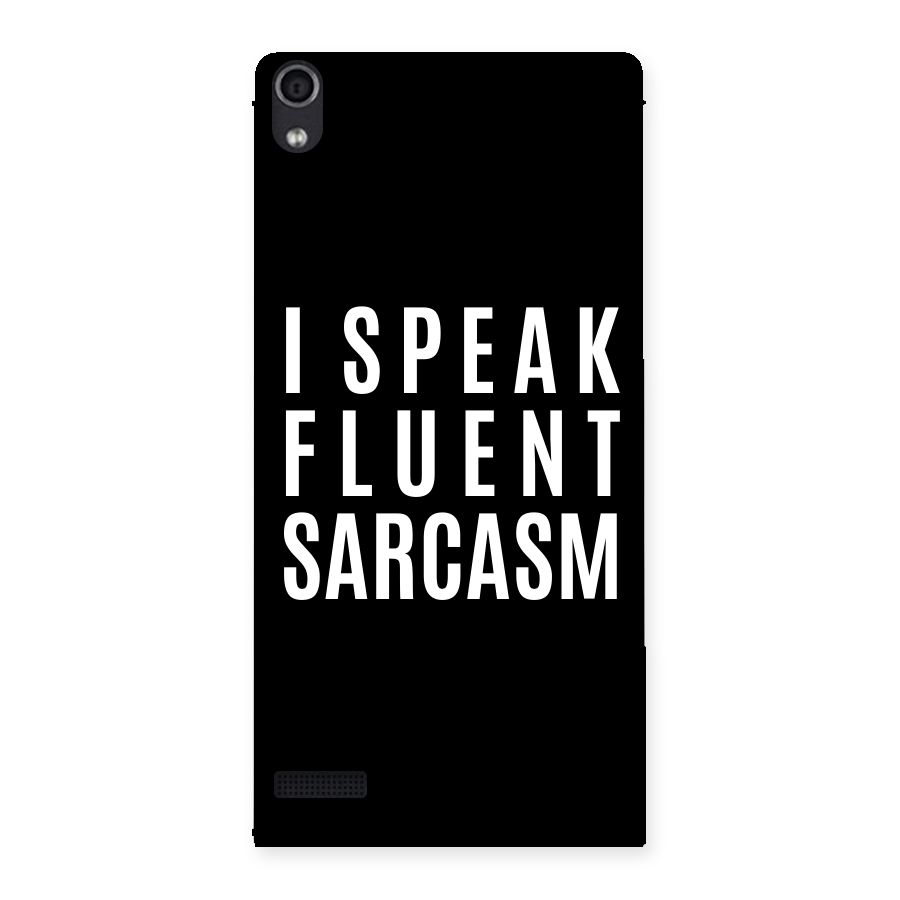 Fluent Sarcasm Back Case for Ascend P6