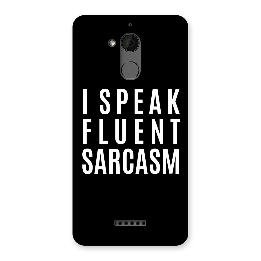 Fluent Sarcasm Back Case for Coolpad Note 5