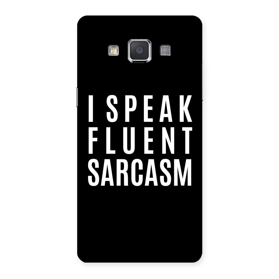 Fluent Sarcasm Back Case for Galaxy Grand 3