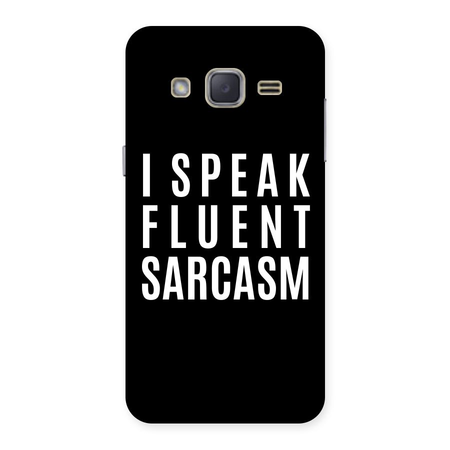Fluent Sarcasm Back Case for Galaxy J2