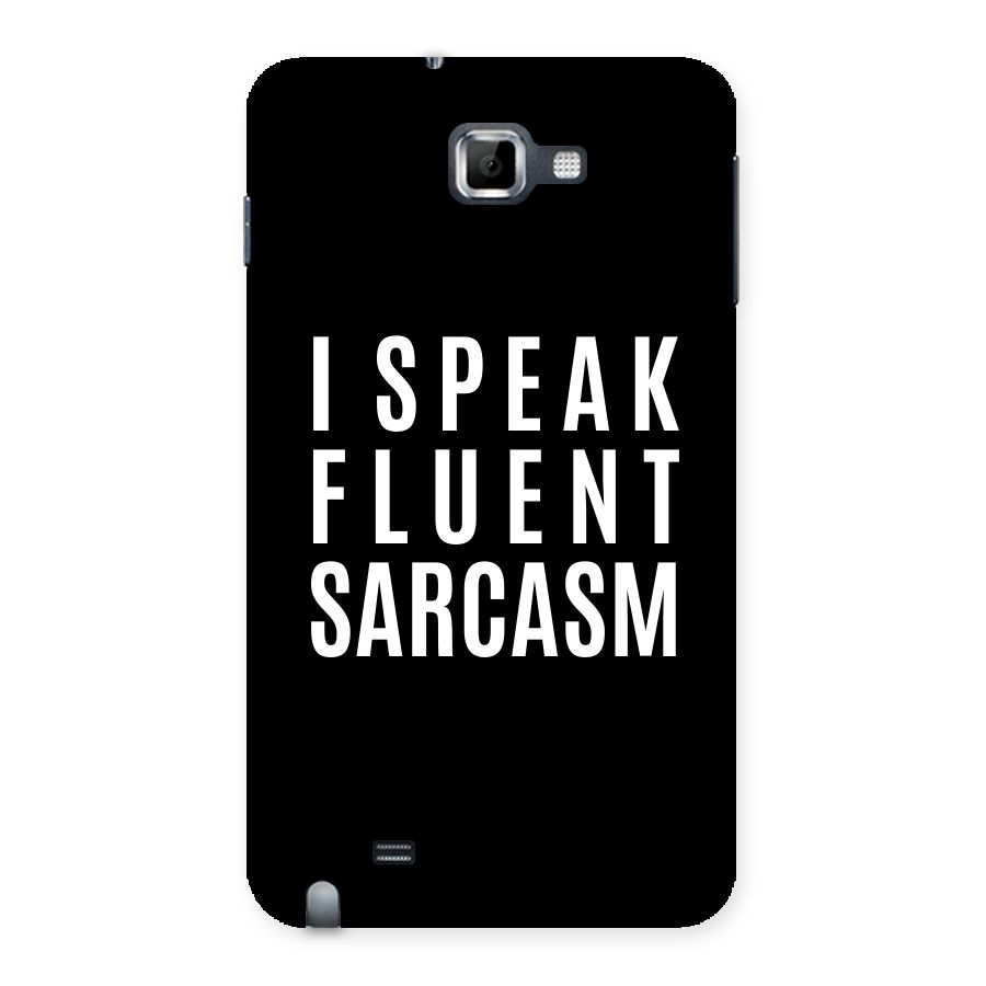 Fluent Sarcasm Back Case for Galaxy Note