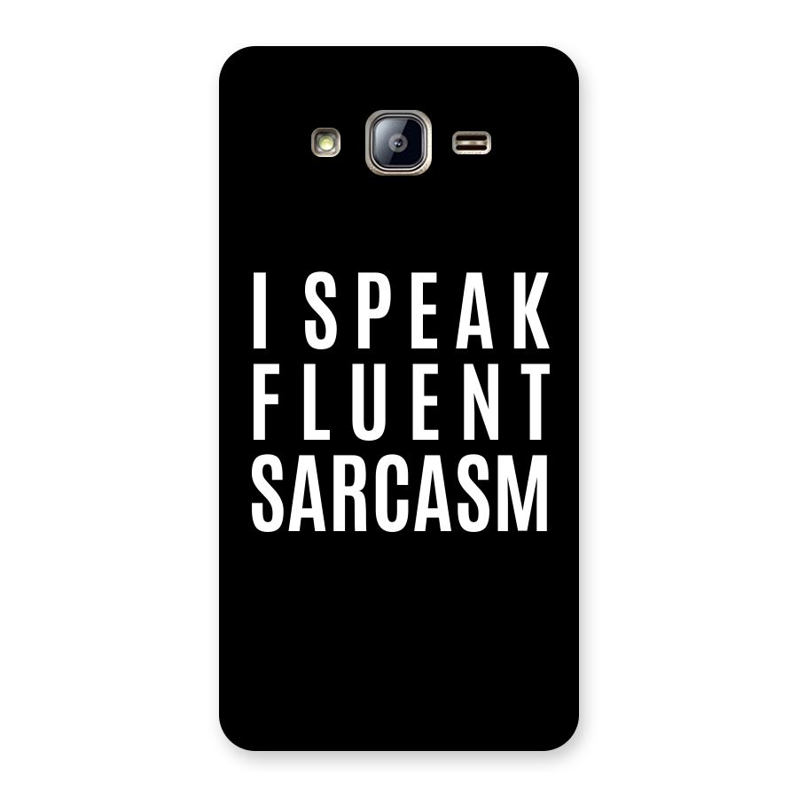 Fluent Sarcasm Back Case for Galaxy On5
