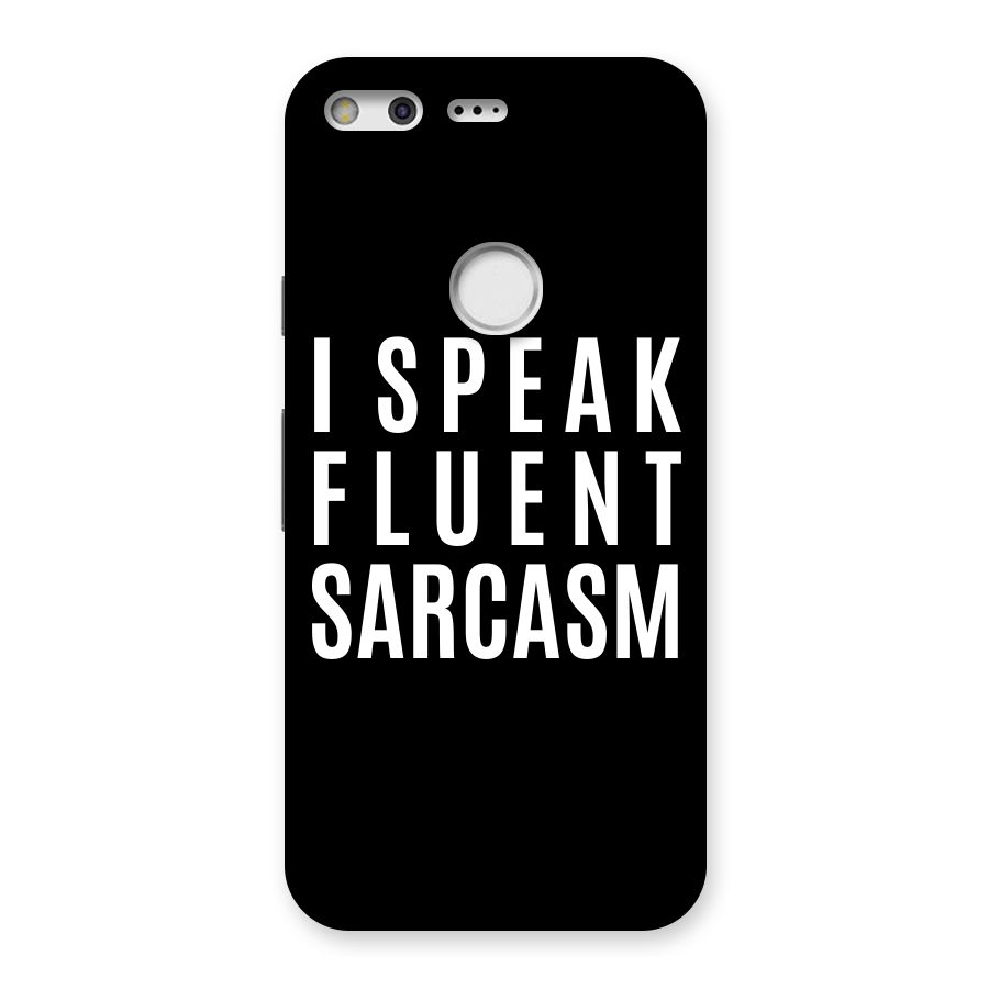 Fluent Sarcasm Back Case for Google Pixel
