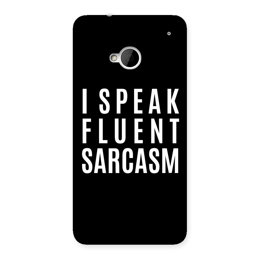Fluent Sarcasm Back Case for HTC One M7