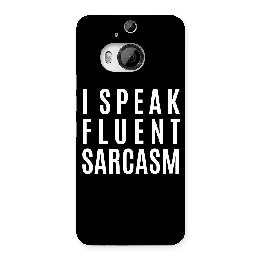 Fluent Sarcasm Back Case for HTC One M9 Plus