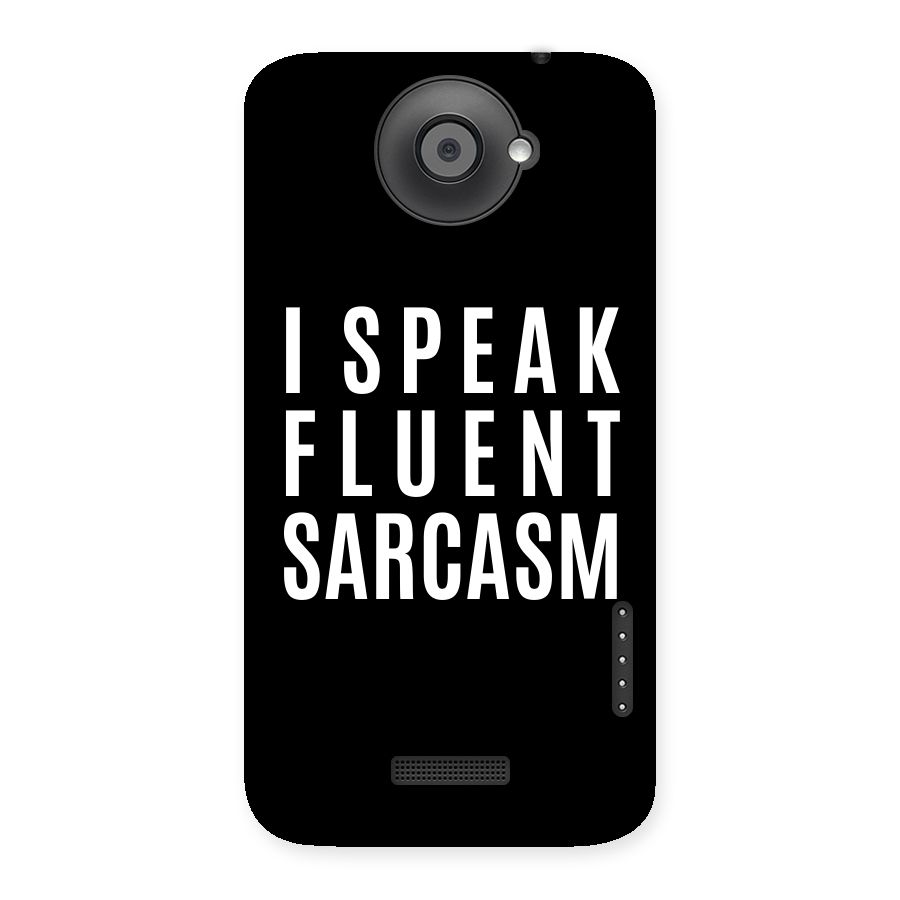 Fluent Sarcasm Back Case for HTC One X