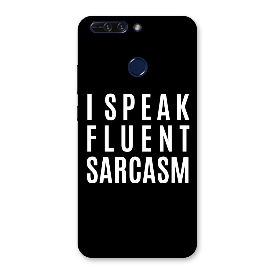 Fluent Sarcasm Back Case for Honor 8 Pro