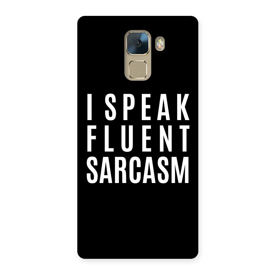 Fluent Sarcasm Back Case for Huawei Honor 7