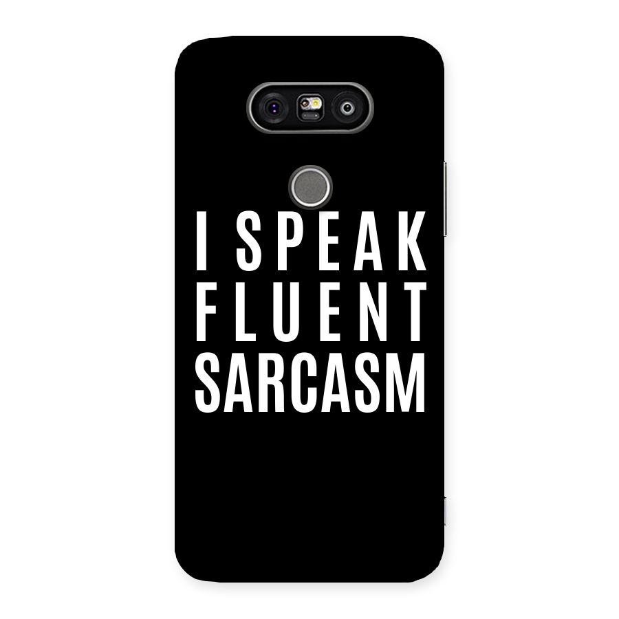 Fluent Sarcasm Back Case for LG G5