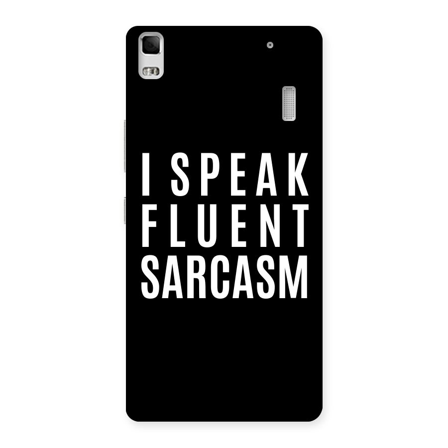 Fluent Sarcasm Back Case for Lenovo A7000