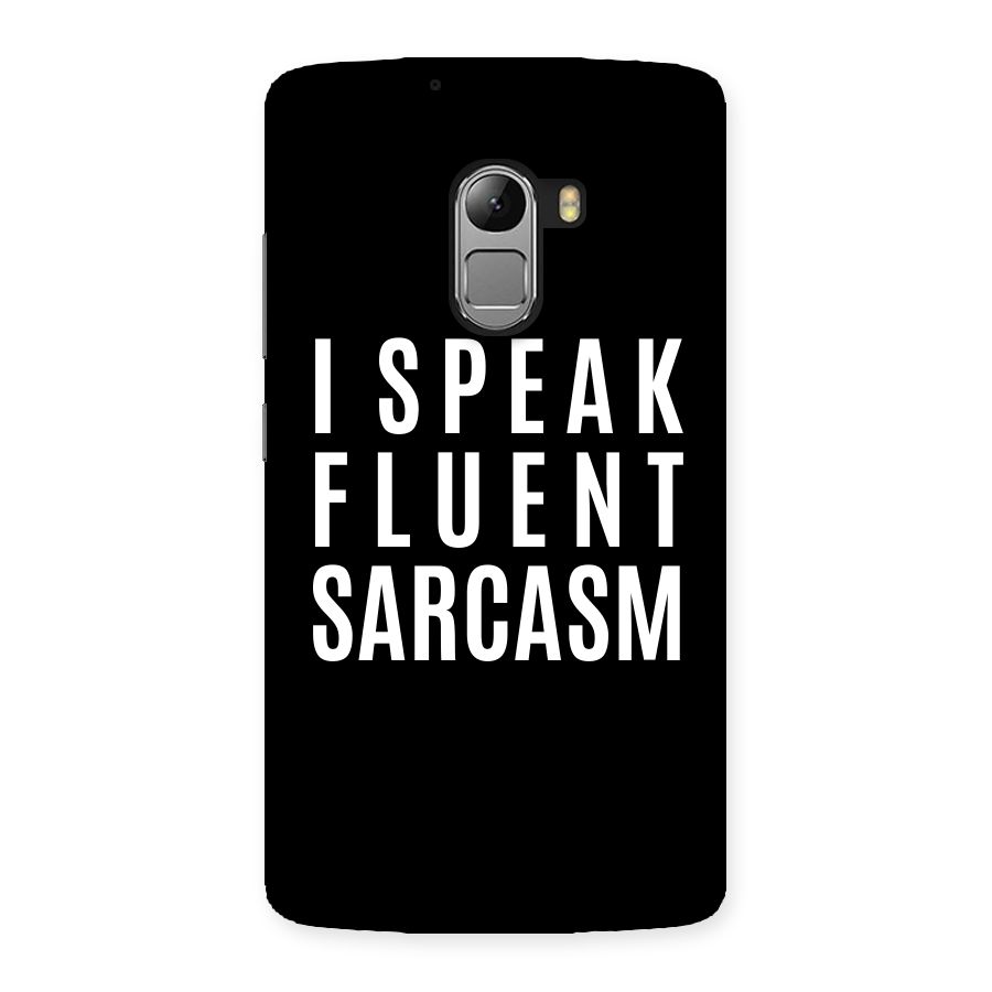 Fluent Sarcasm Back Case for Lenovo K4 Note