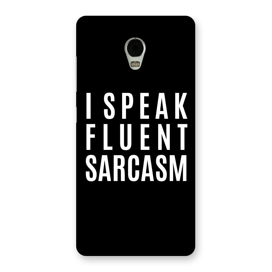Fluent Sarcasm Back Case for Lenovo Vibe P1