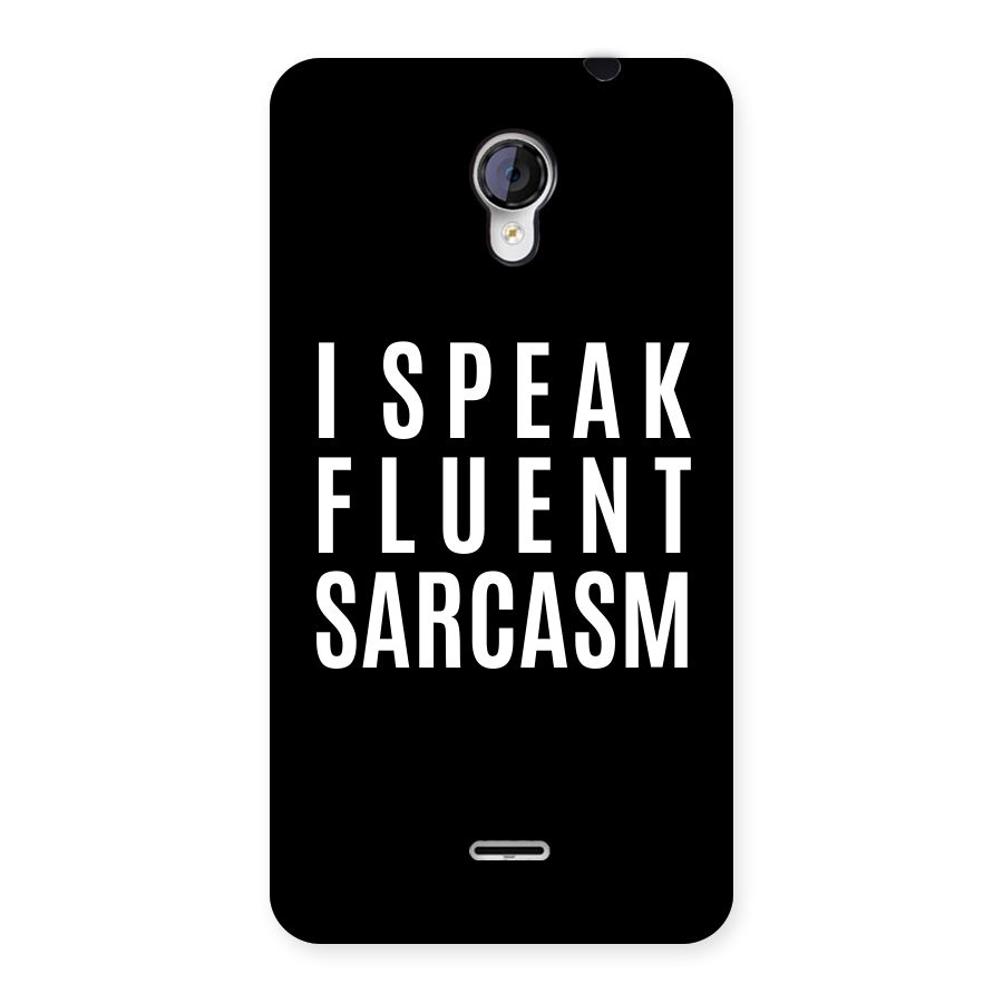 Fluent Sarcasm Back Case for Micromax Unite 2 A106