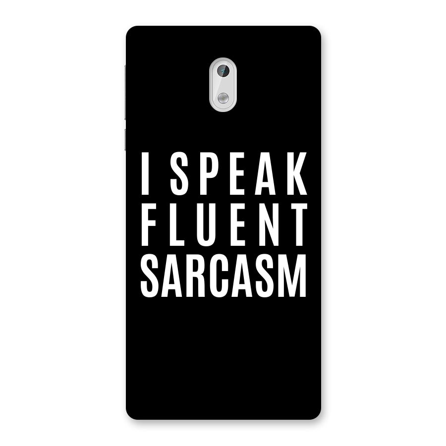 Fluent Sarcasm Back Case for Nokia 3