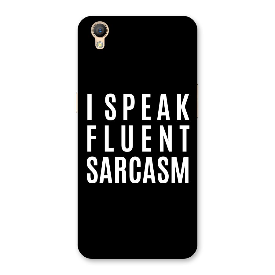 Fluent Sarcasm Back Case for Oppo A37
