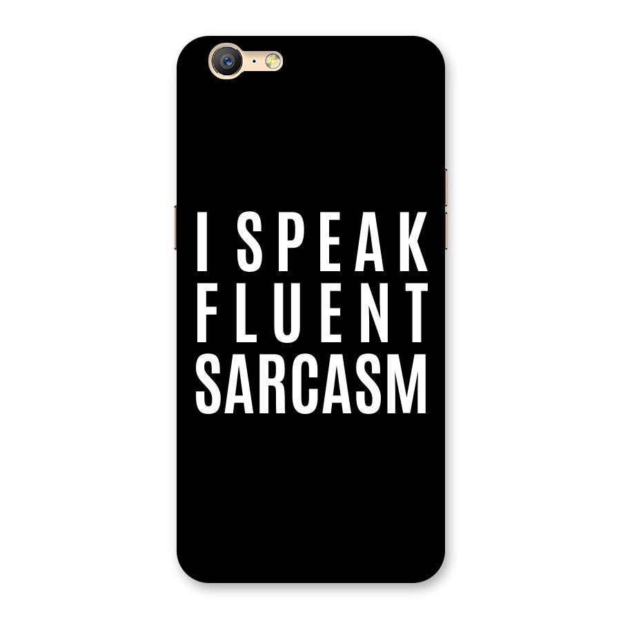 Fluent Sarcasm Back Case for Oppo A57