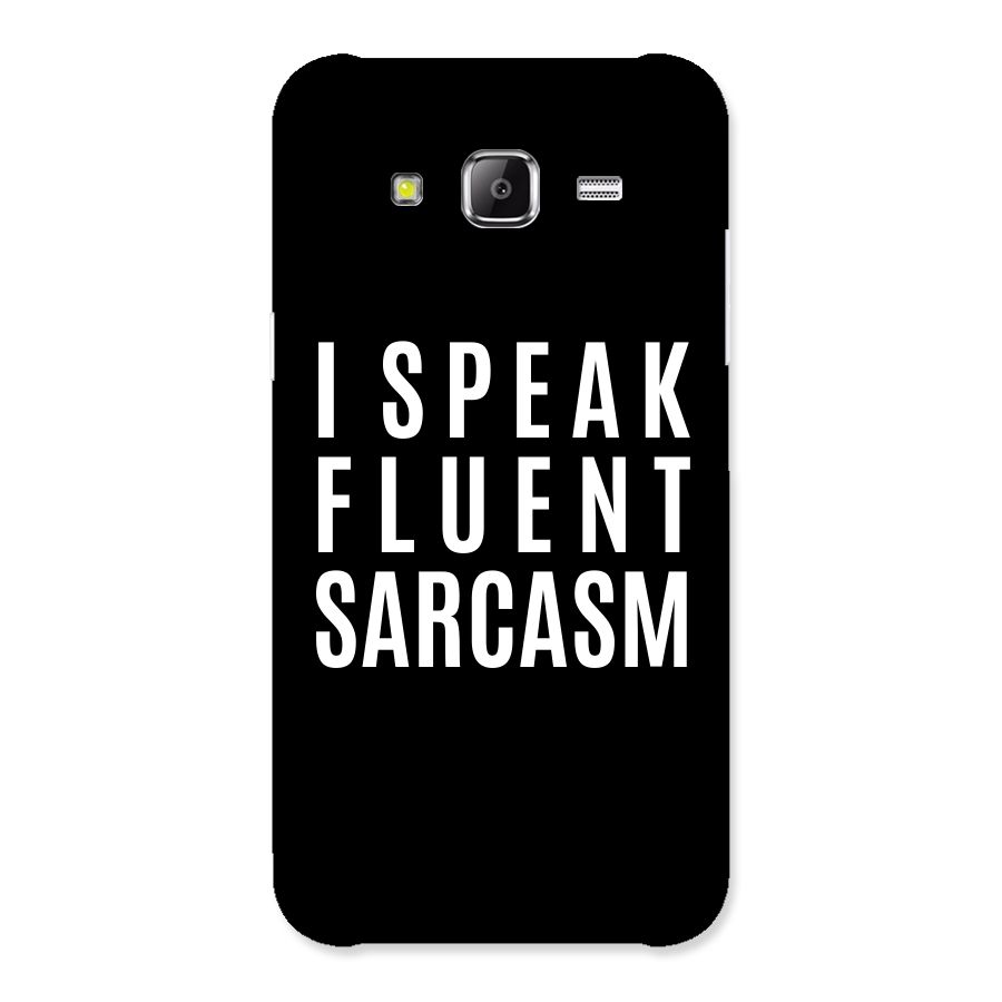 Fluent Sarcasm Back Case for Samsung Galaxy J2 Prime