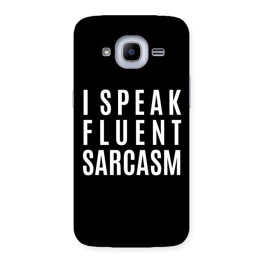 Fluent Sarcasm Back Case for Samsung Galaxy J2 Pro