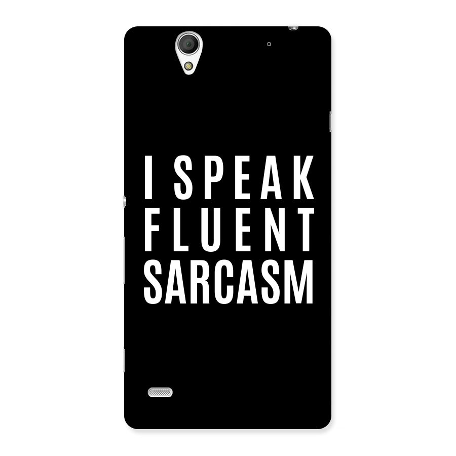 Fluent Sarcasm Back Case for Sony Xperia C4