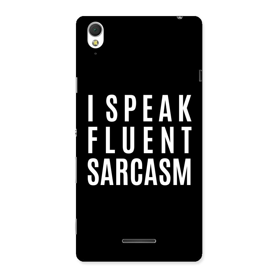 Fluent Sarcasm Back Case for Sony Xperia T3