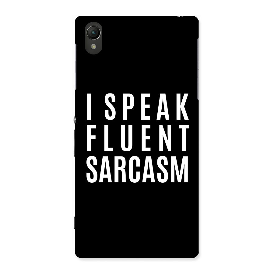 Fluent Sarcasm Back Case for Sony Xperia Z1