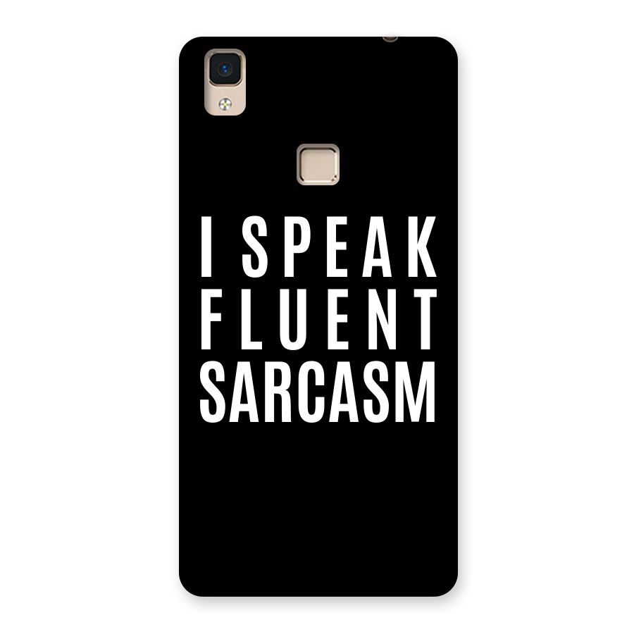 Fluent Sarcasm Back Case for V3 Max