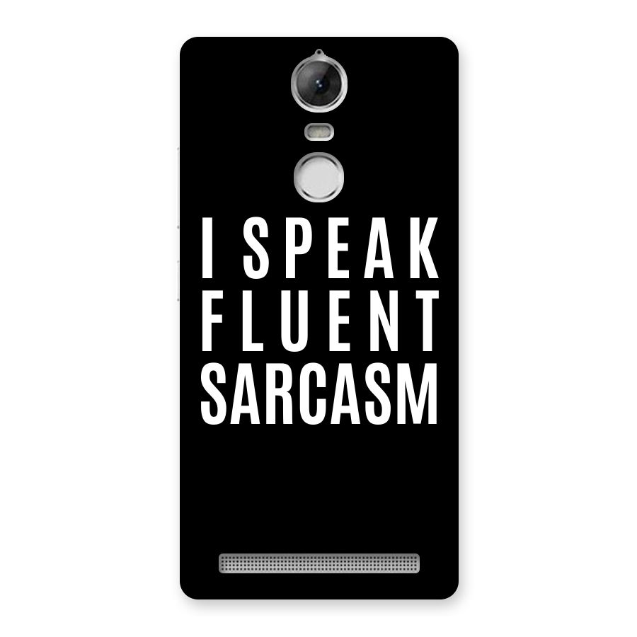Fluent Sarcasm Back Case for Vibe K5 Note