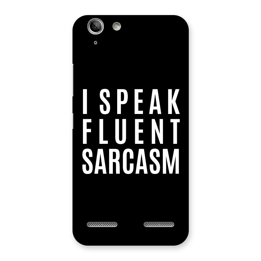 Fluent Sarcasm Back Case for Vibe K5 Plus