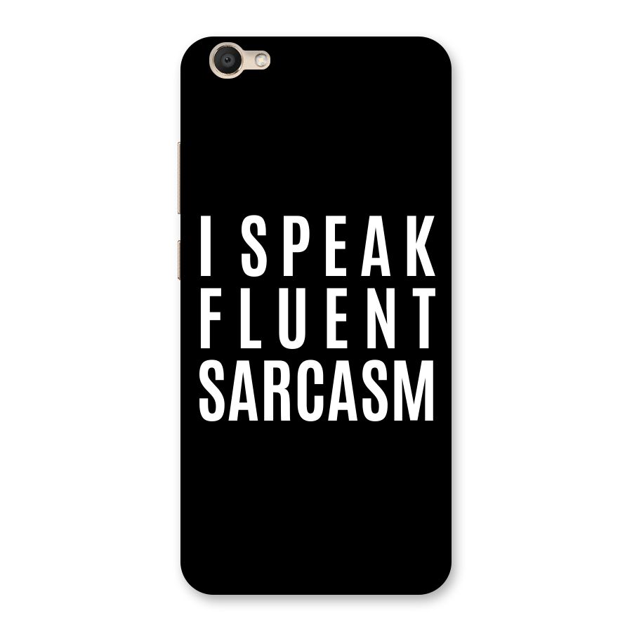 Fluent Sarcasm Back Case for Vivo V5