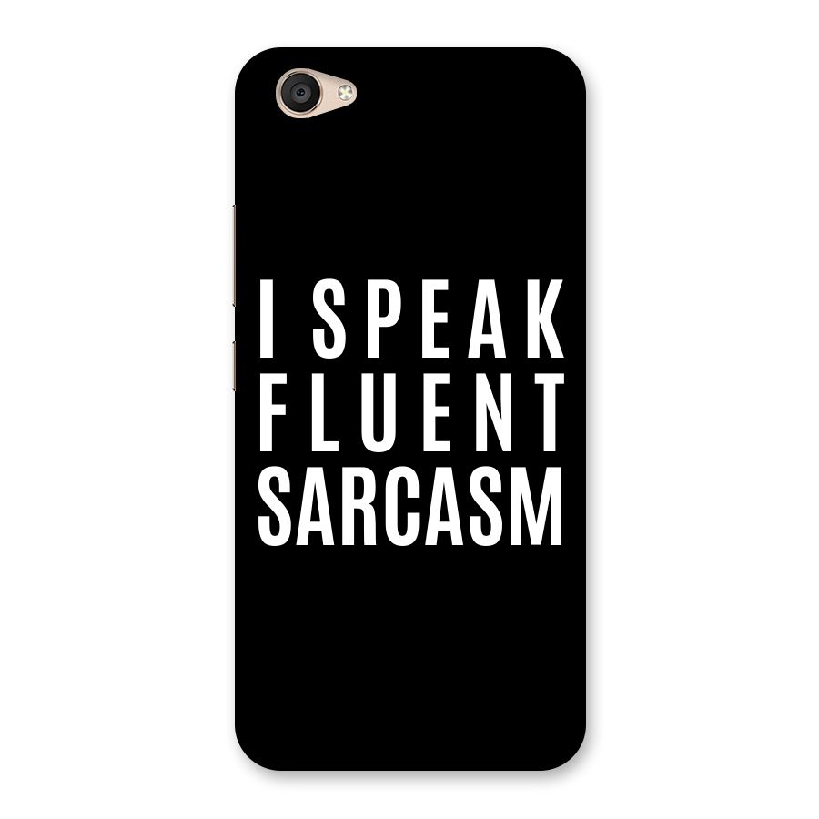 Fluent Sarcasm Back Case for Vivo V5 Plus