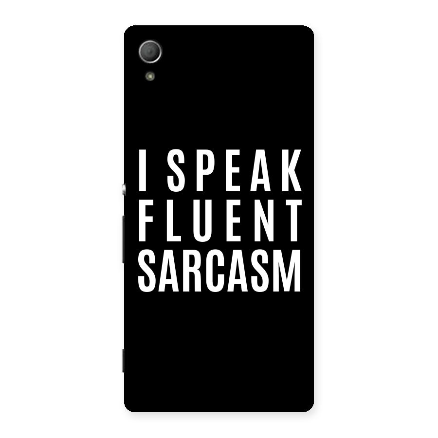 Fluent Sarcasm Back Case for Xperia Z3 Plus