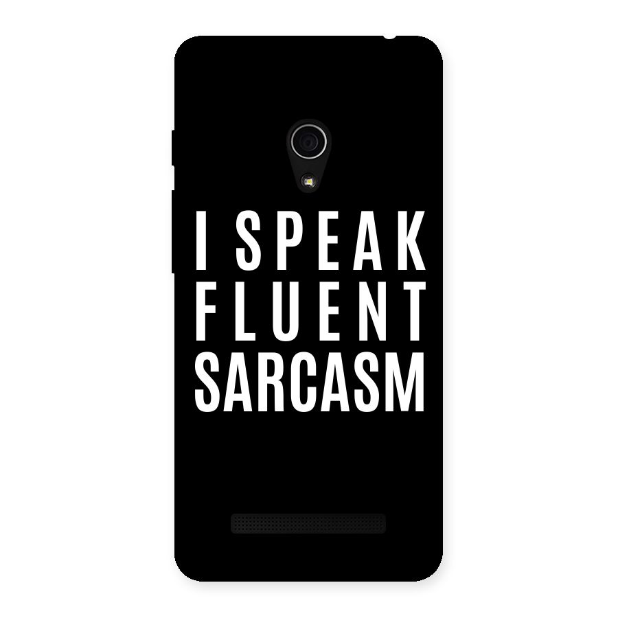 Fluent Sarcasm Back Case for Zenfone 5